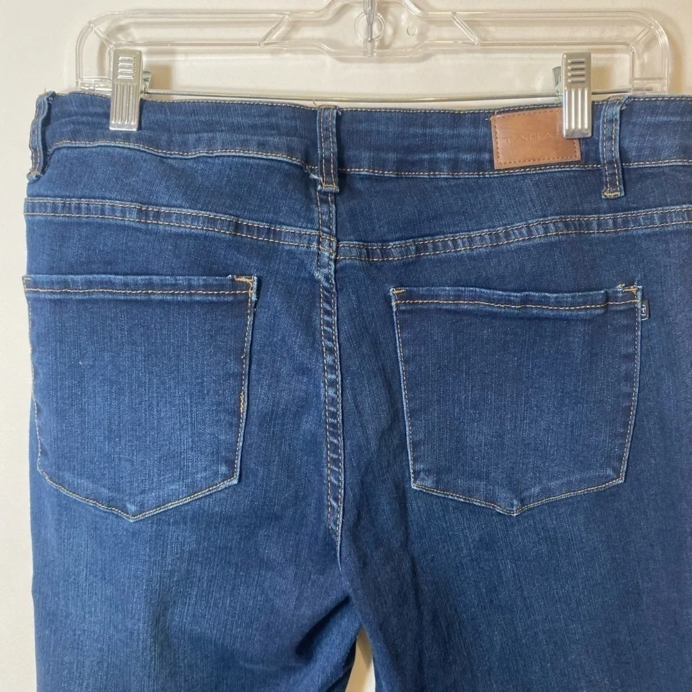 Tahari Kelly Skinny Blue Jeans Womens Size 10